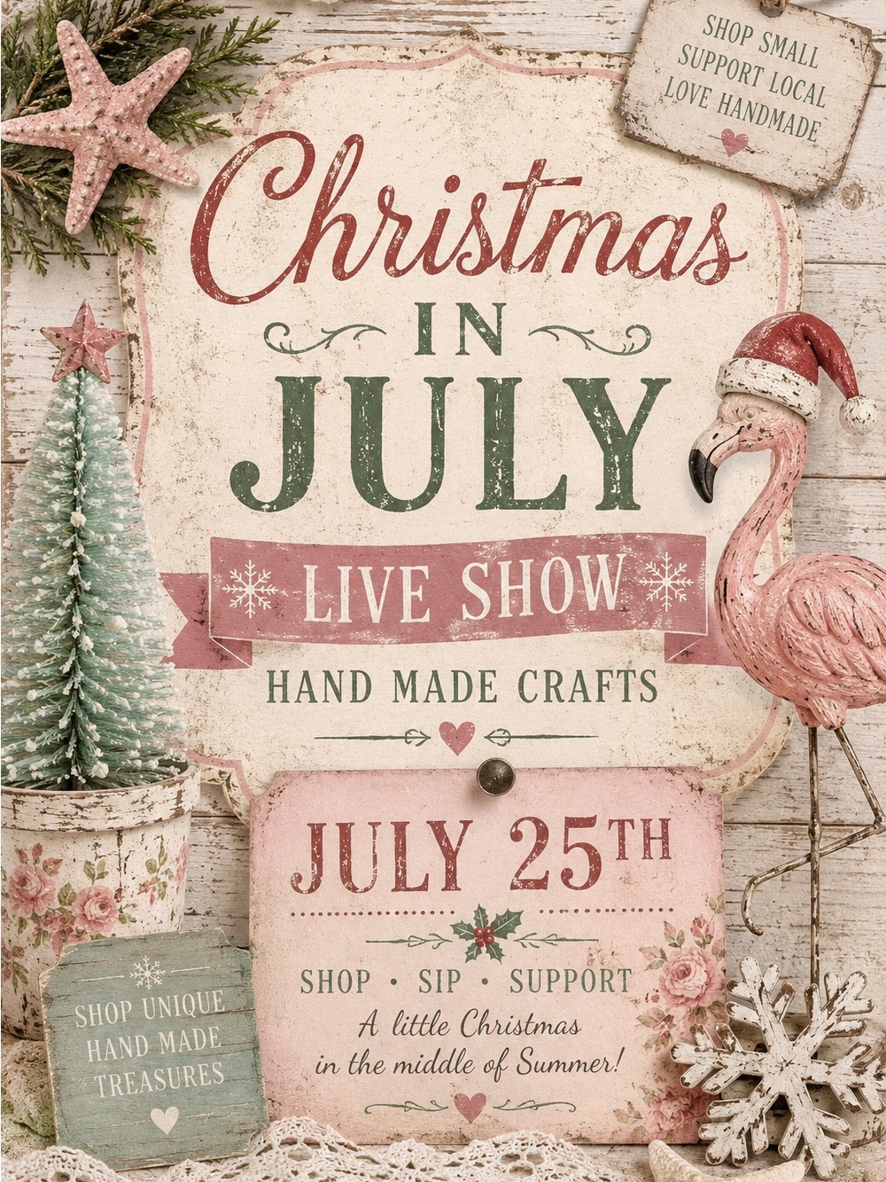 Crafting Queens Christmas in July Show!